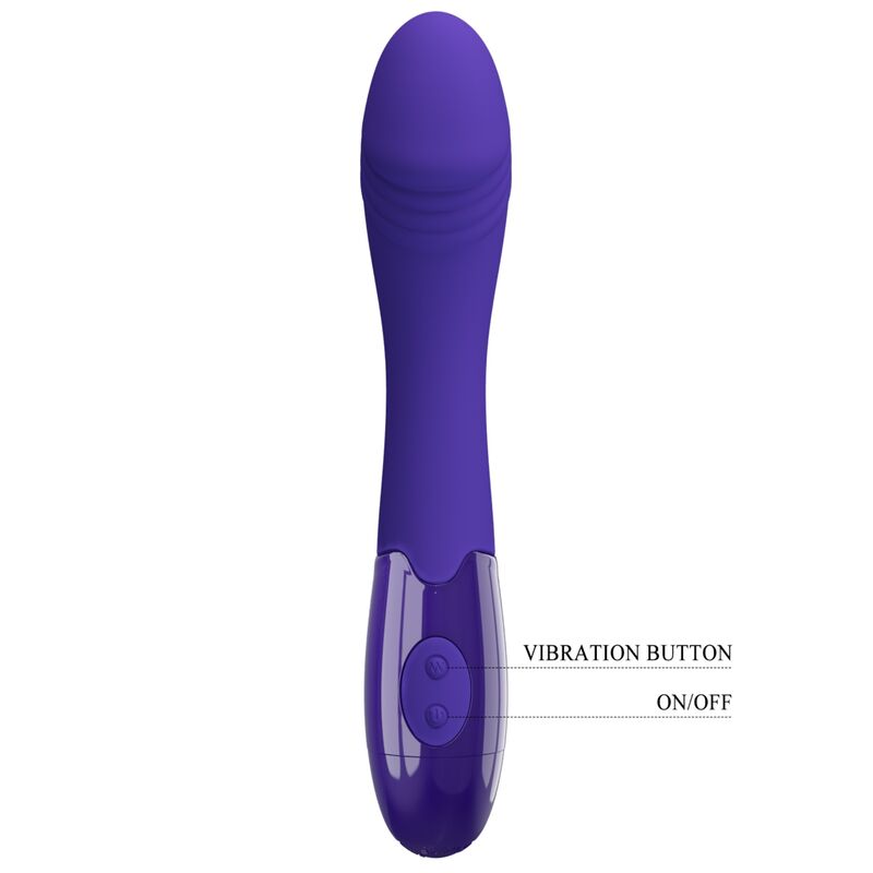 Elemental Youth Violet Vibrating Dildo
