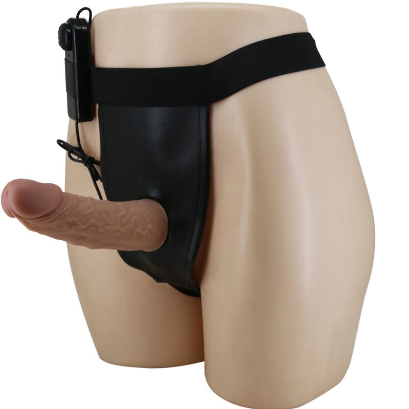 Vibrating Dildo Harness Briefs