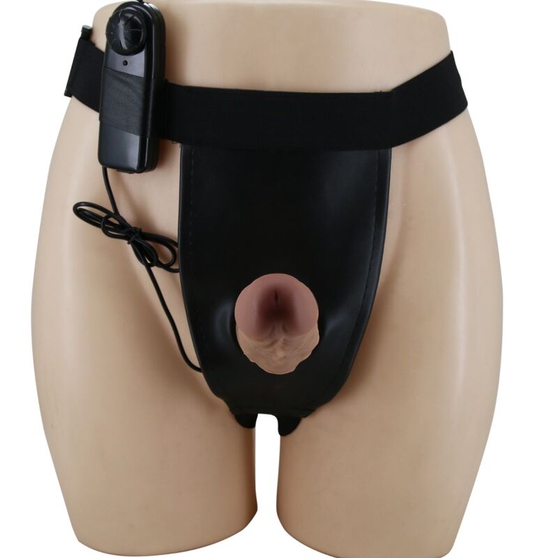 Vibrating Dildo Harness Briefs