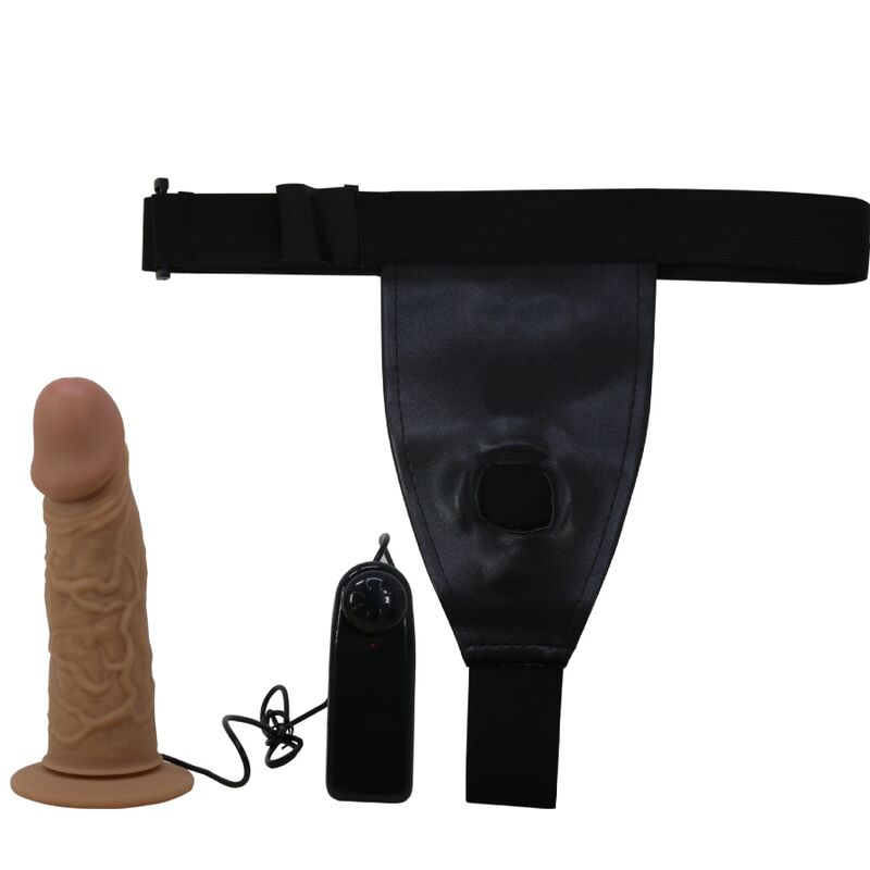 Vibrating Dildo Harness Briefs