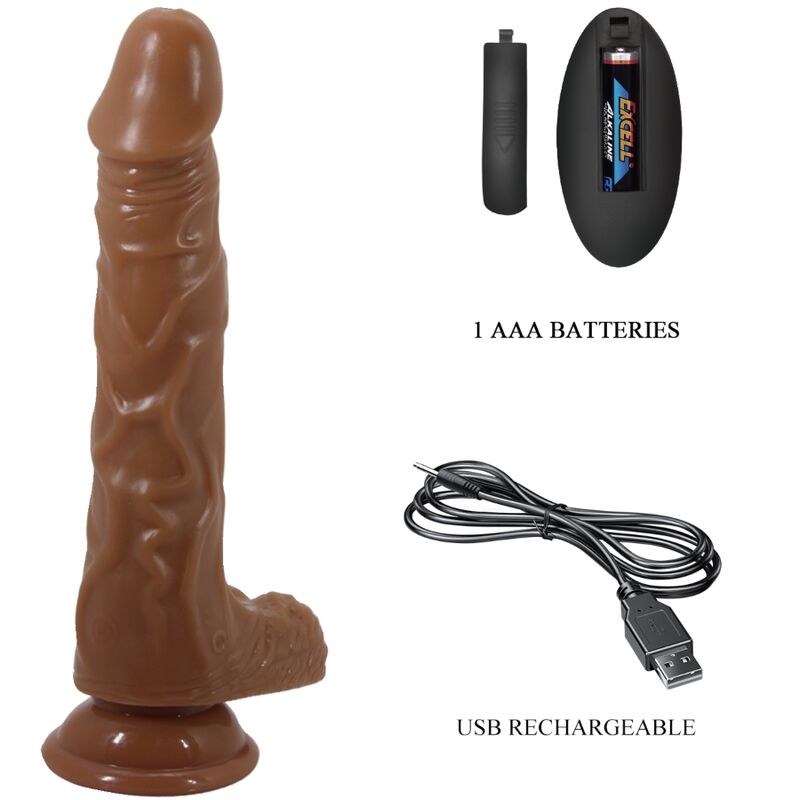 Bodach Remote Control Realistic Vibrator