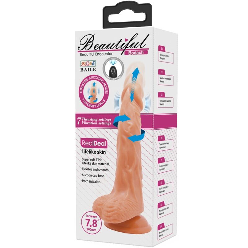 Bodach Remote Control Realistic Vibrator