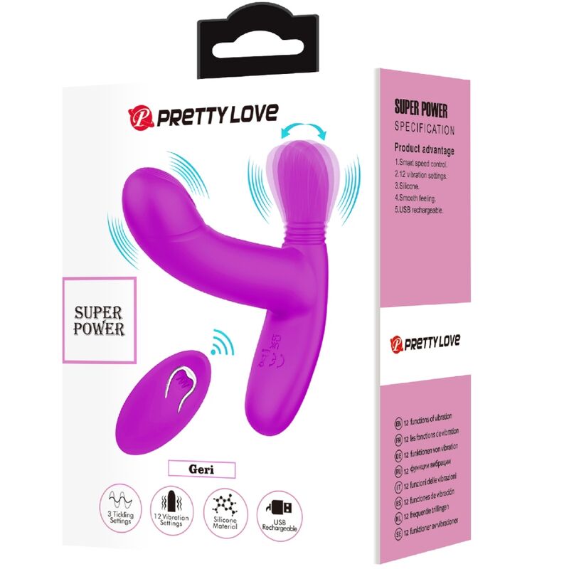 Geri Remote Control Clitoris Massager