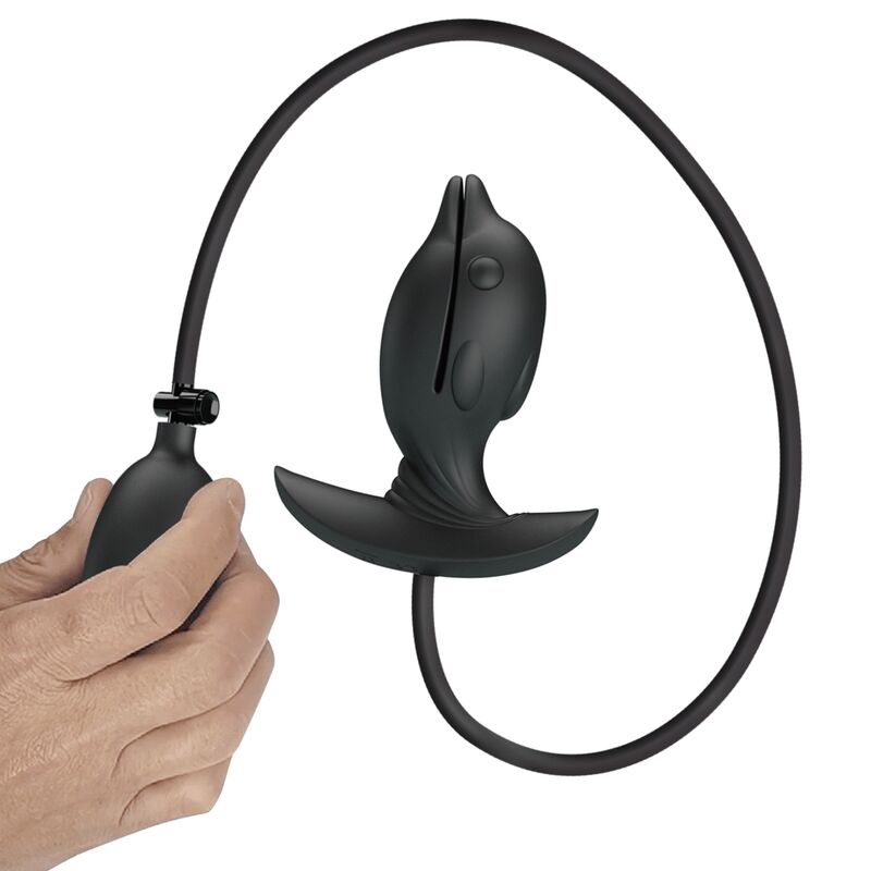 Rechargeable Inflatable Delfin Anal Plug
