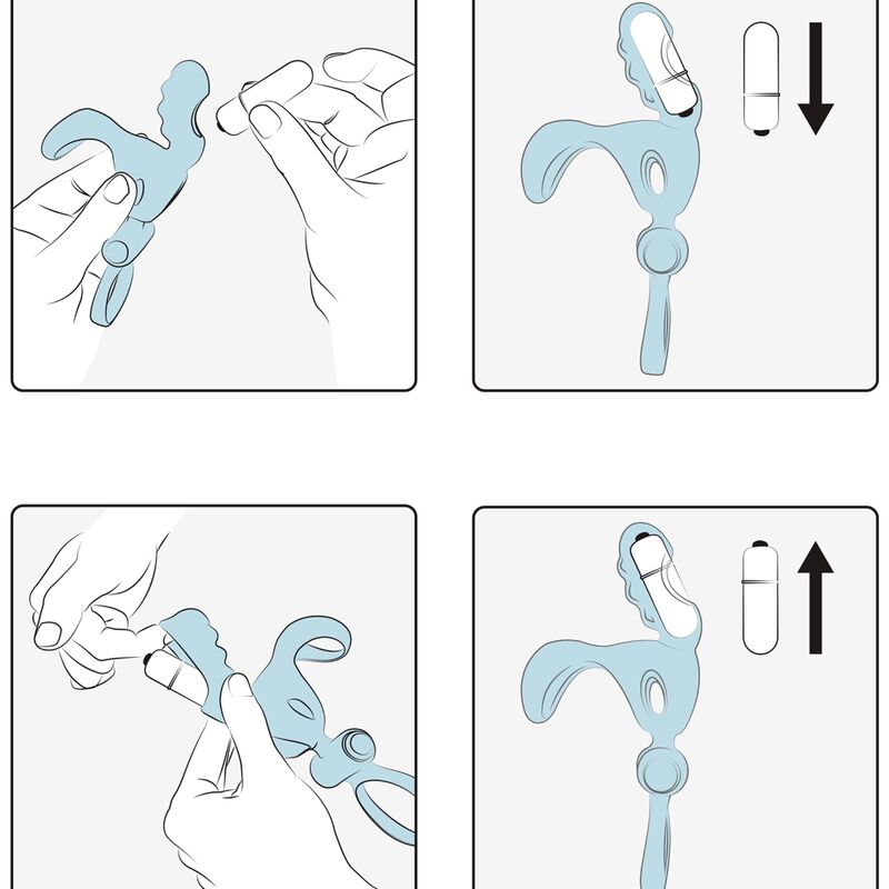 Spartacus Vibrating Penis Sheath & Ring