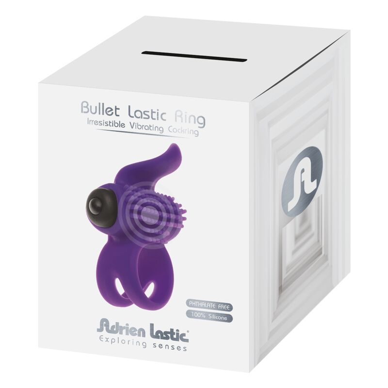 Bullet Violet Vibrating Cock Ring