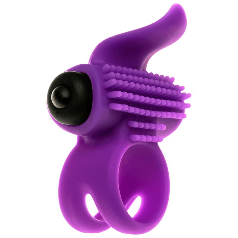 Bullet Violet Vibrating Cock Ring
