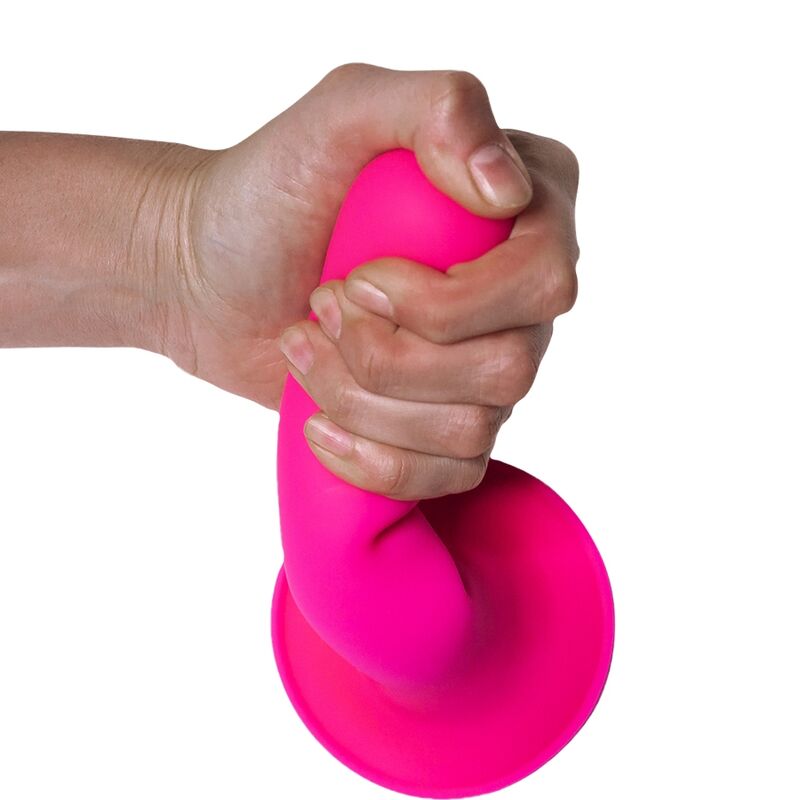 Hitsens 4 Silicone Dildo - Fuchsia