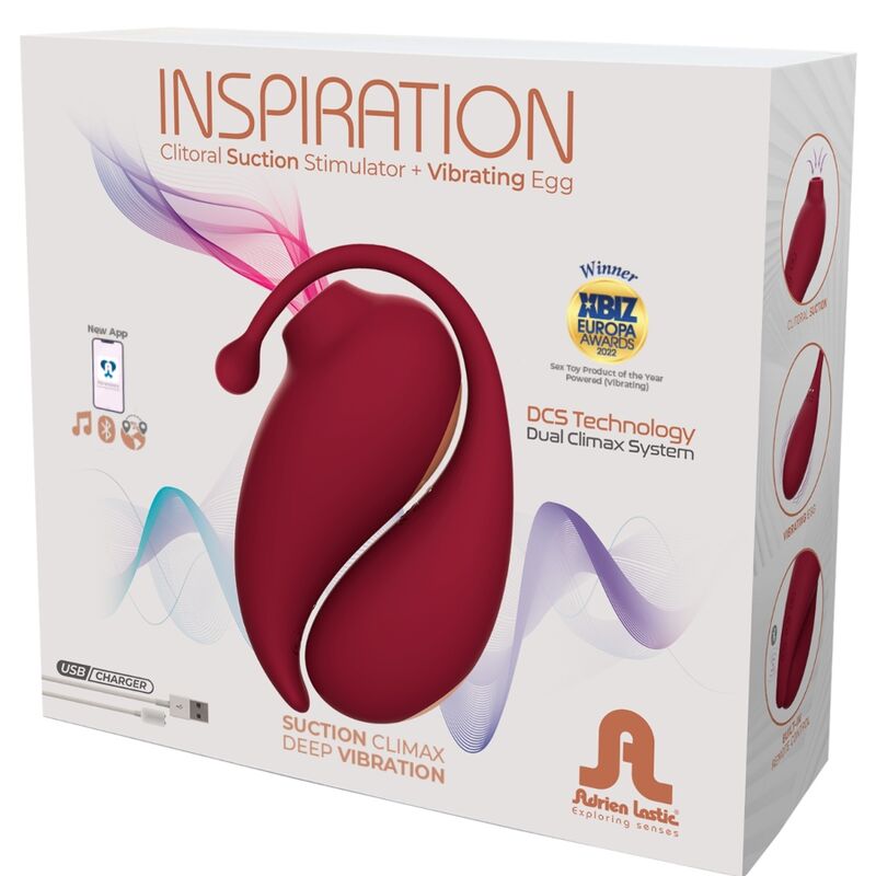 Inspiration Clitoris Sucker with Vibrating Egg