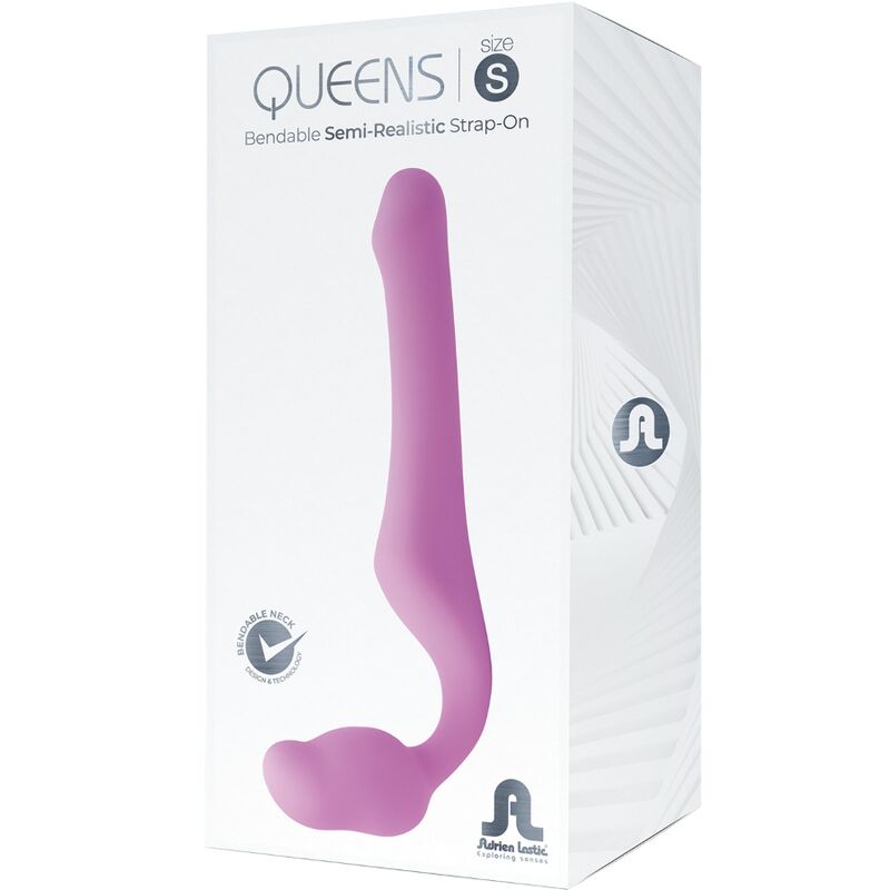 Strap-On Flexível Pequeno Rosa Queens