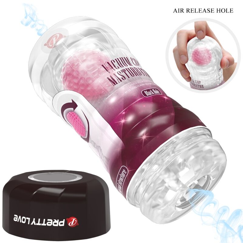 Pink Masturbator Sleeve Cover