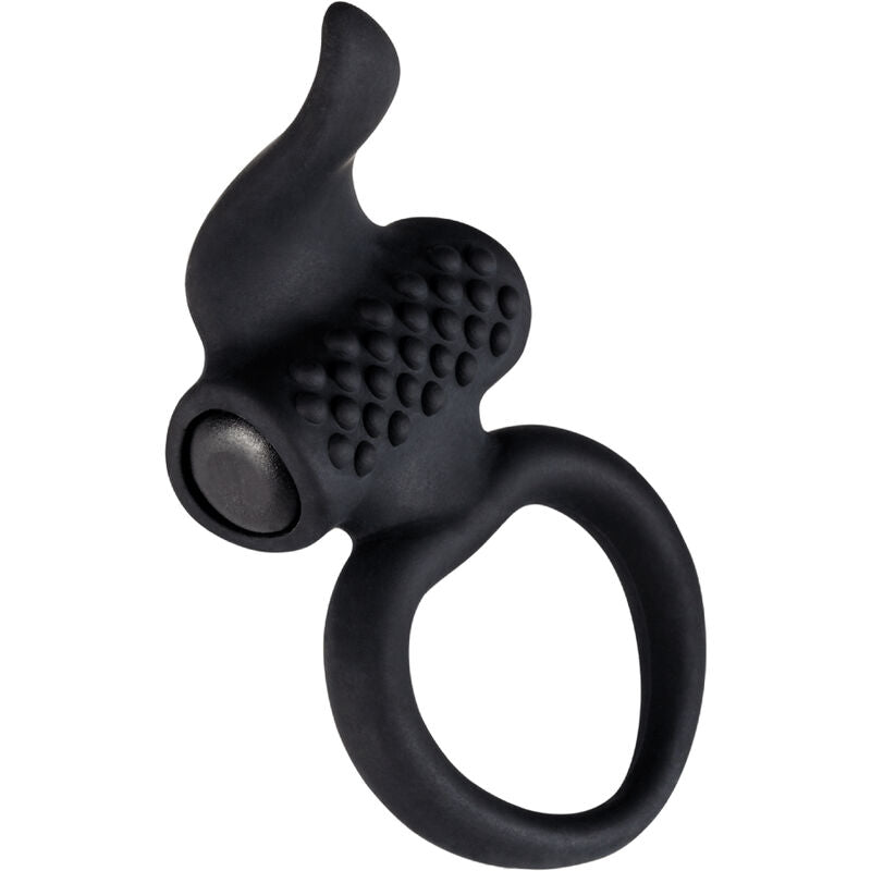 Anillo Vibrador para Pene Lingus Negro