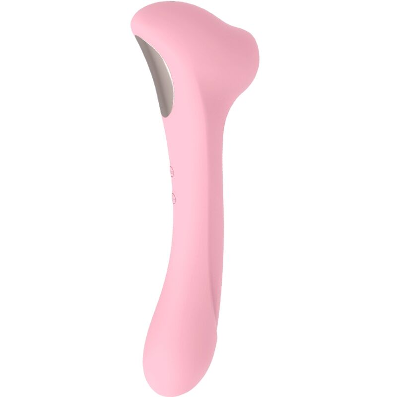 Vibrador Daisy con Succión de Doble Acción Rosa