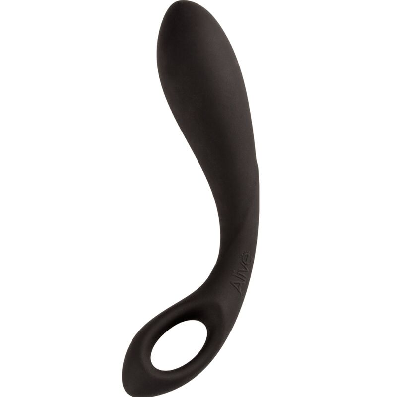 Masajeador Anal Corazón Negro 15 Cm