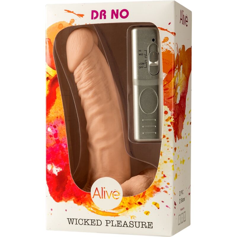 Vibrador Pénis Realista Dr. No 18cm