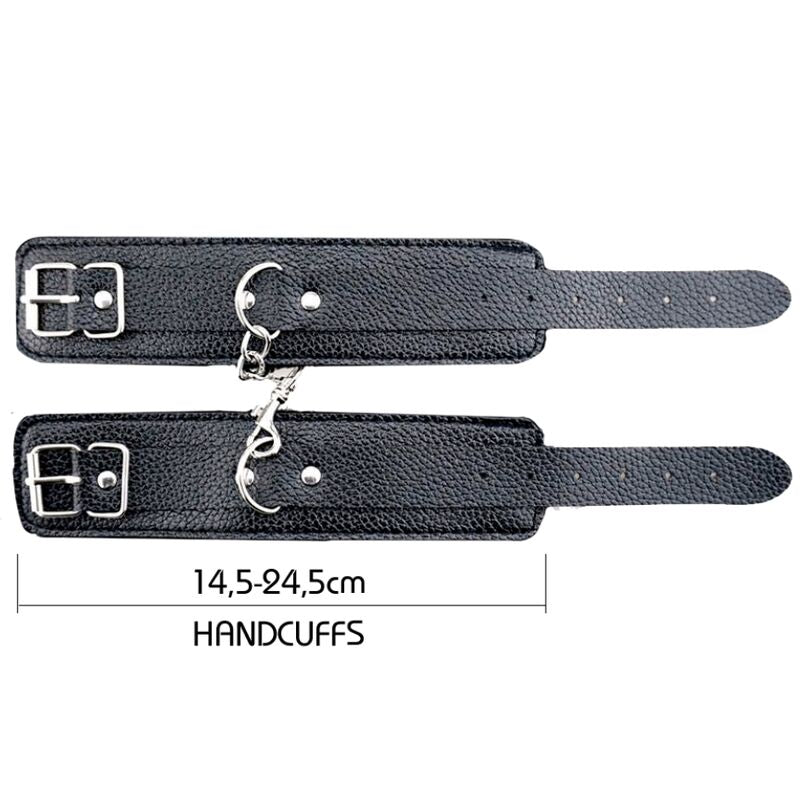 Secret Desires 7-Piece BDSM Kit, Black