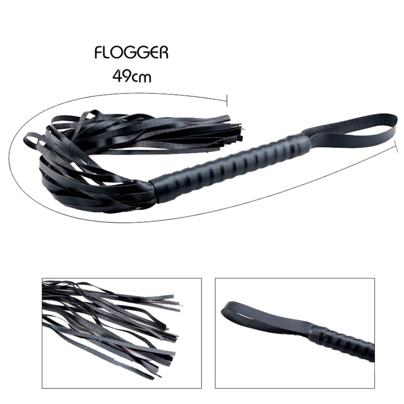 Secret Desires 7-Piece BDSM Kit, Black