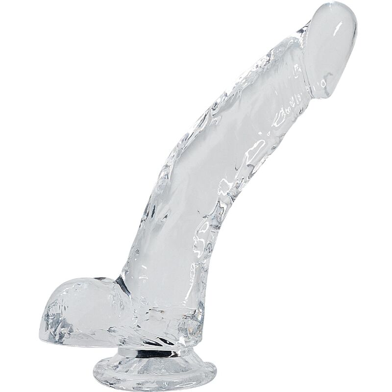Stallion Realistic 22 Cm Transparent Dildo