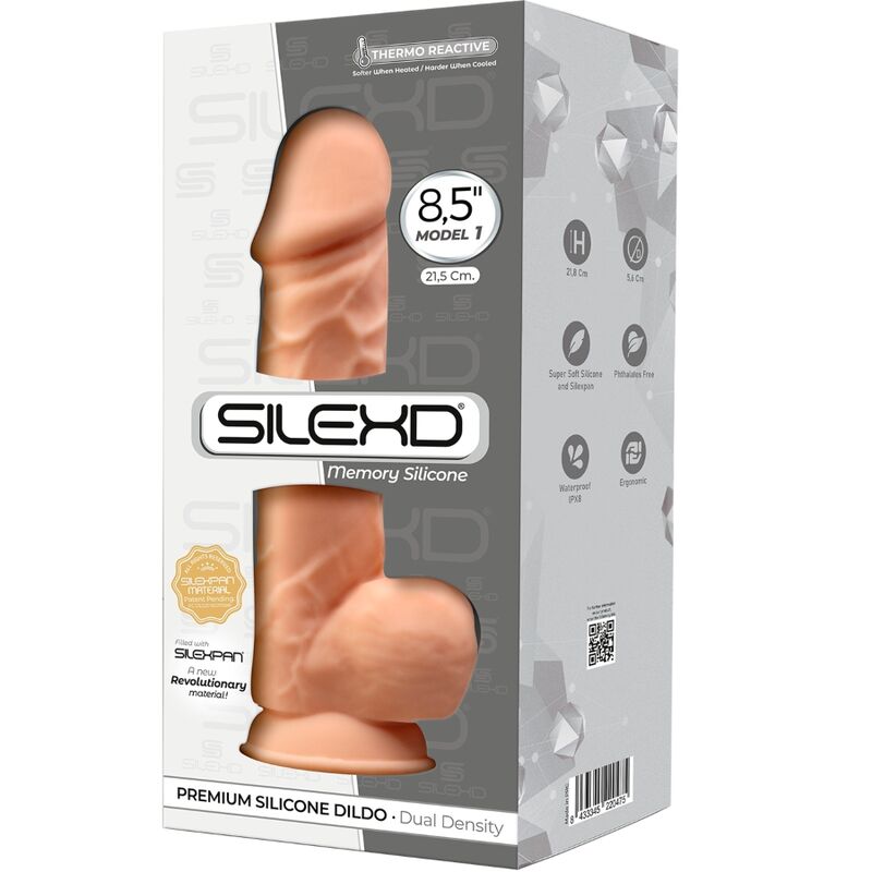 Model 1 Realistic Silicone Penis 21.5cm
