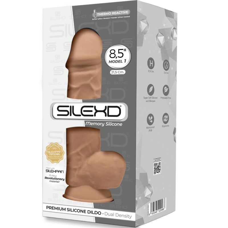 Model 1 Realistic Silicone Penis 21.5cm