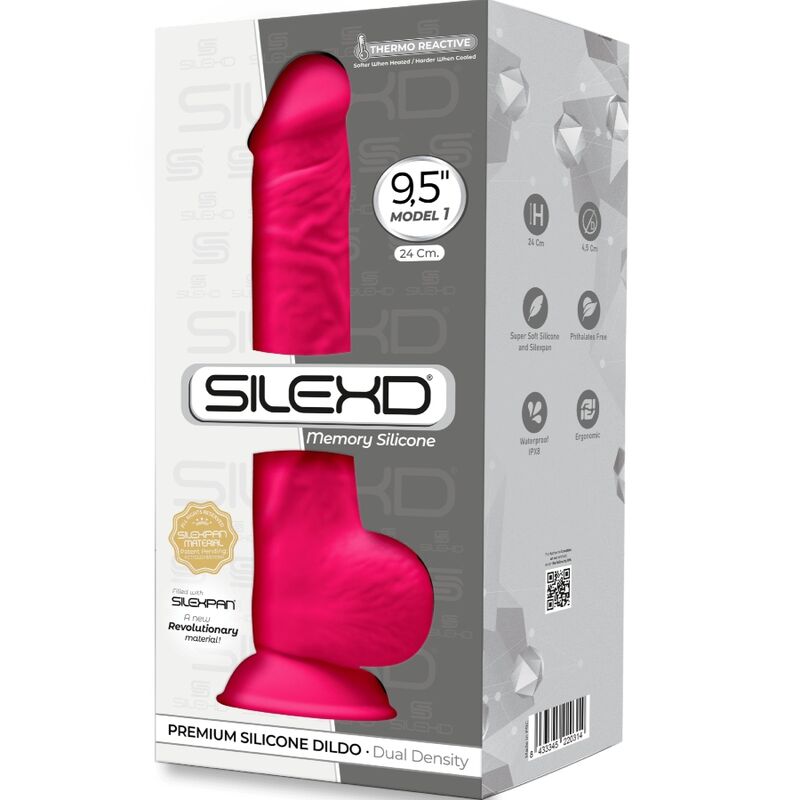 Model 1 Realistic Silicone Penis 24 Cm