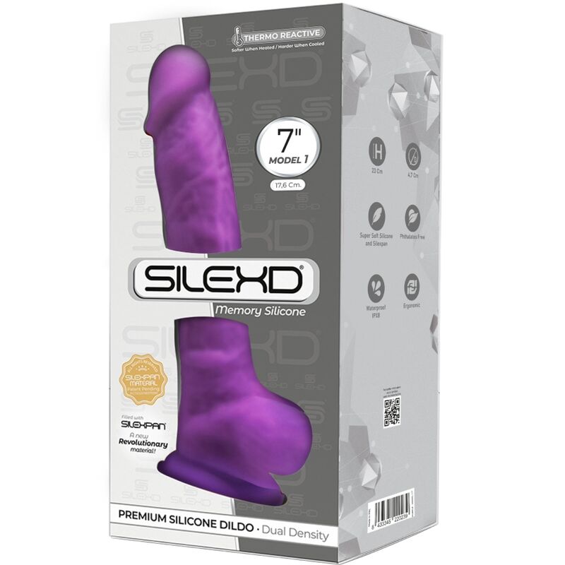 Model 1 Realistic Silicone Penis 17.5cm