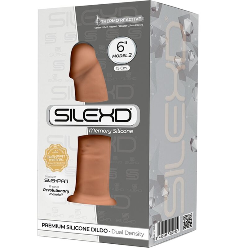 Model 2 Realistic Silicone Penis 15.4cm