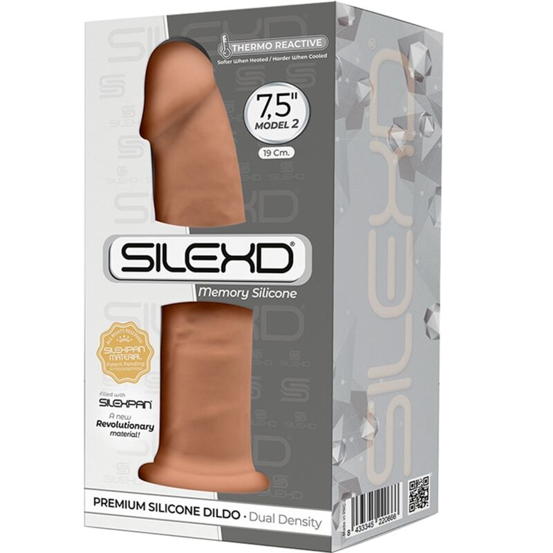 Model 2 Realistic Silicone Penis 19cm