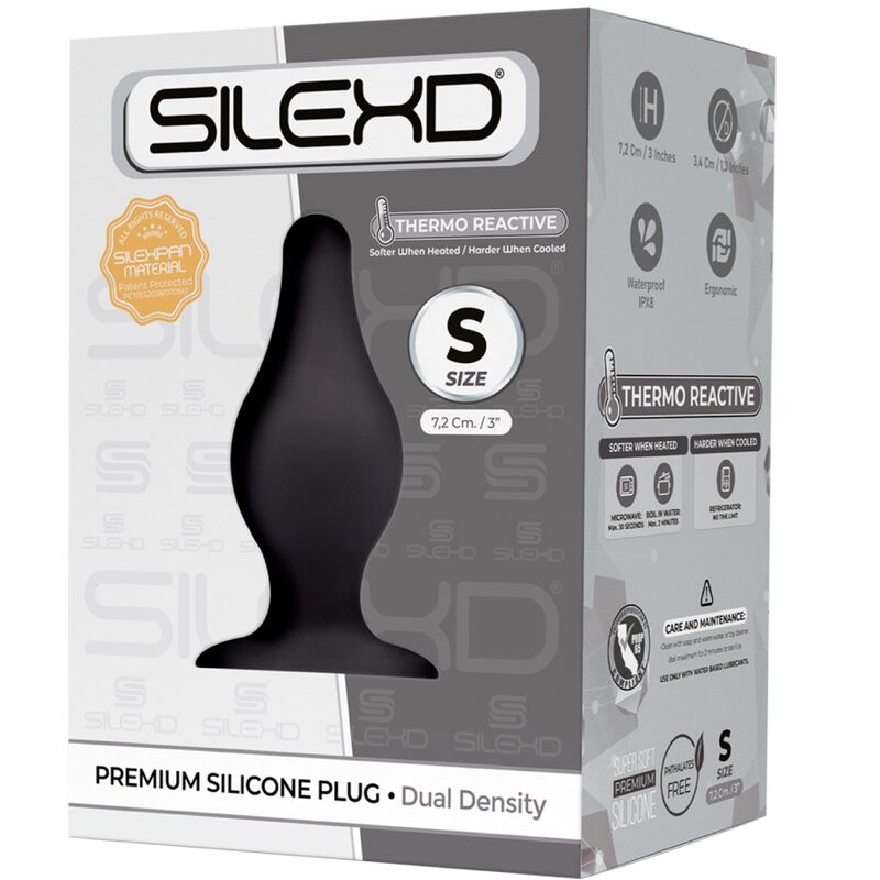 Model 2 Premium Silicone Anal Plug Size S