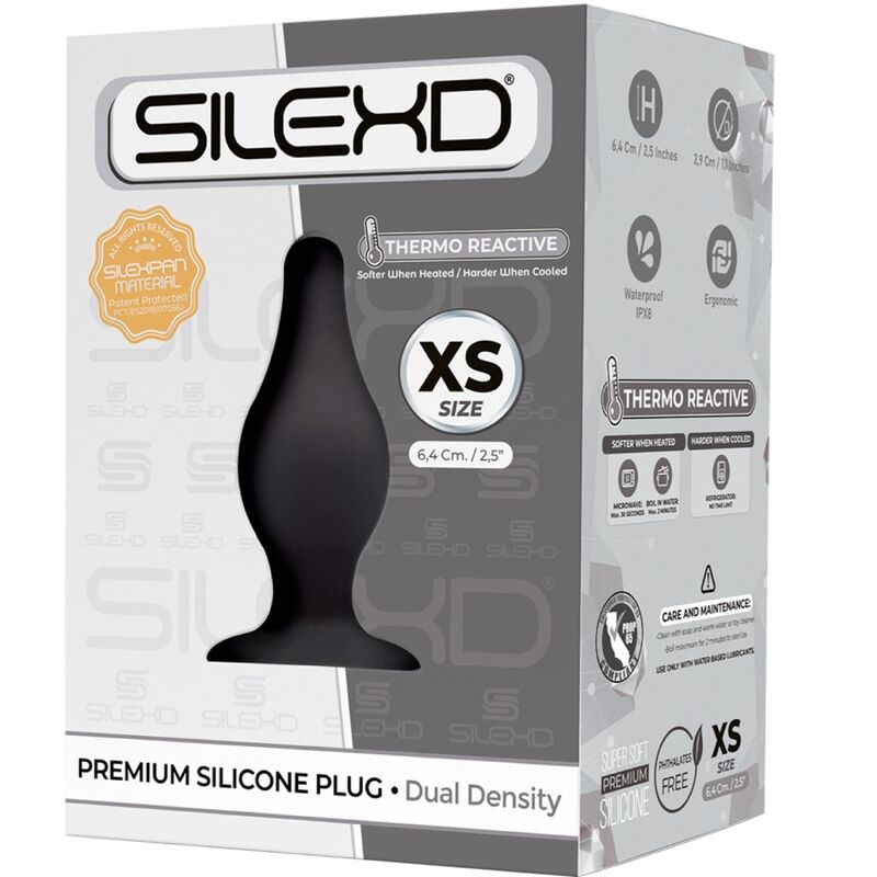 Model 2 Plug Anal de Silicona Premium - Talla XS