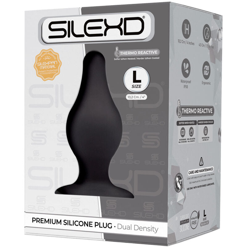 Model 2 Plug Anal de Silicona Premium Talla L