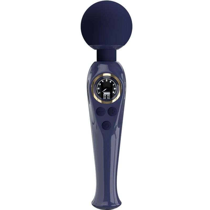 Skyler Massage Wand Vibrator - Blue