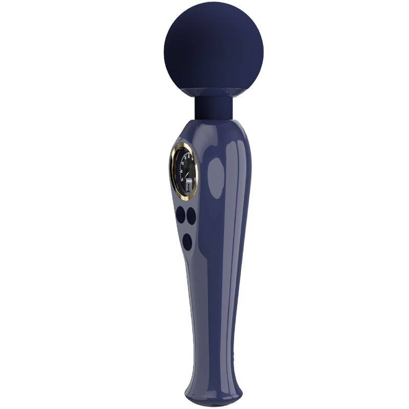 Skyler Massage Wand Vibrator - Blue