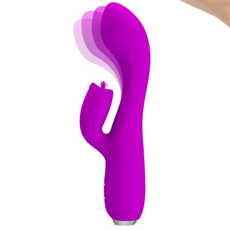 Vibrador Conejo Gloria Recargable Color Morado