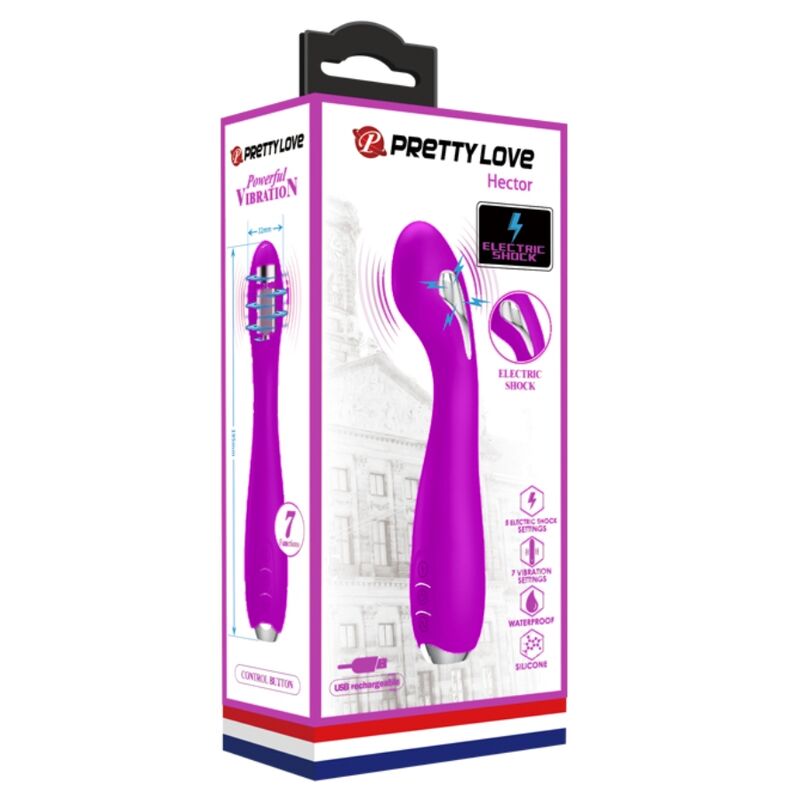 Vibrador Electroestimulador Recargable Hector