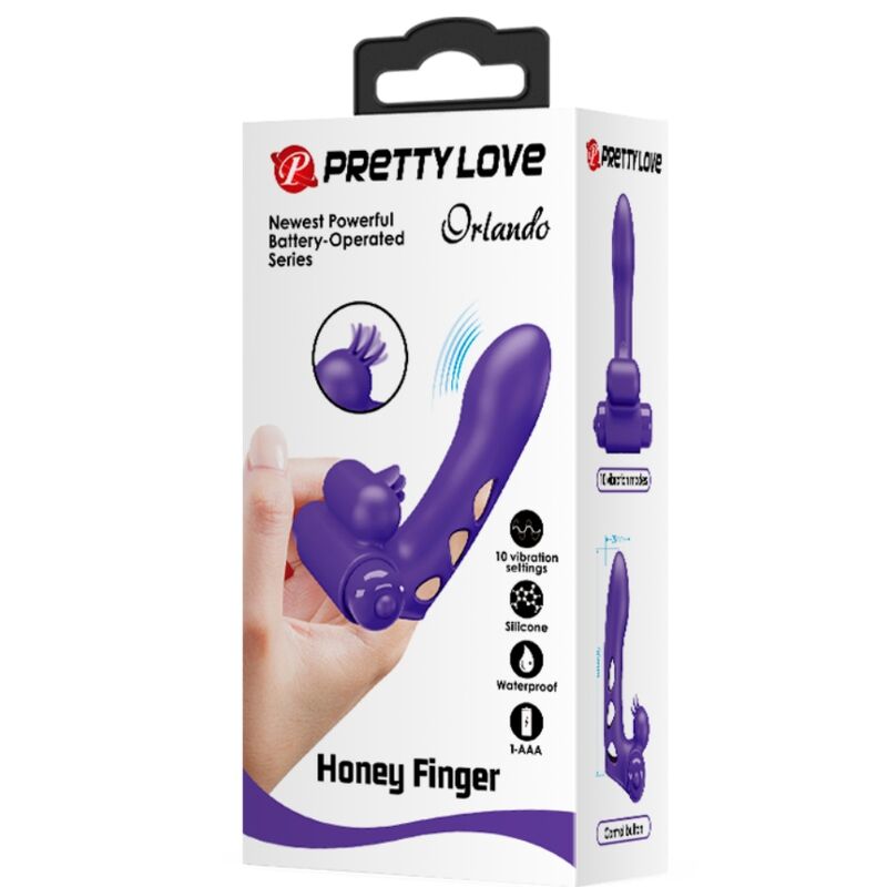 Orlando Purple Finger Vibrator