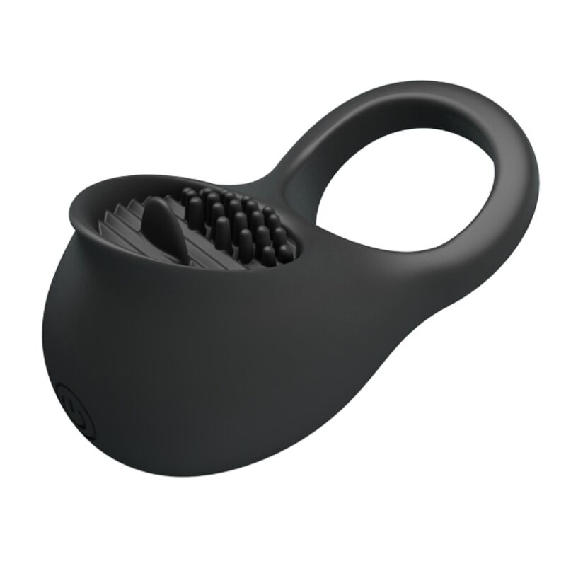 Anillo de Placer con Lengua Vibradora