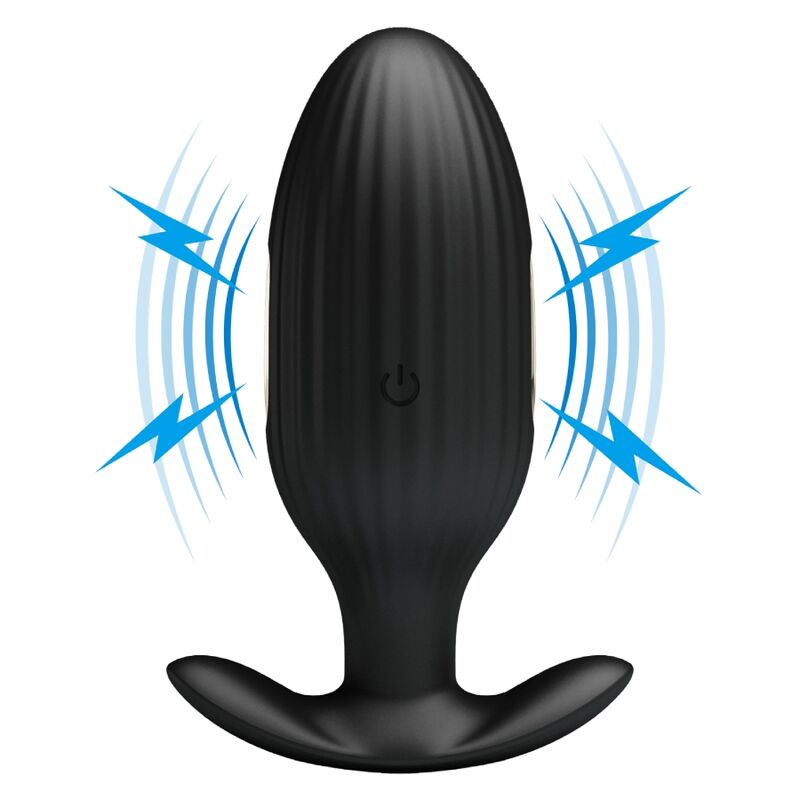Jefferson App Controlled Anal Plug - Black