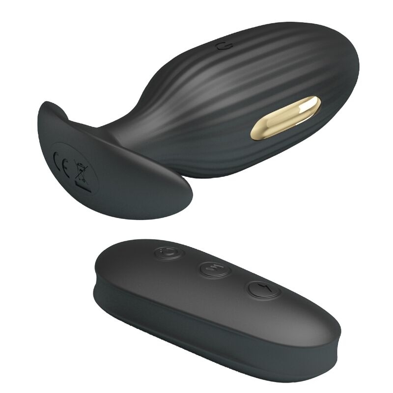 Kelly Rechargeable Anal Vibrator - Black