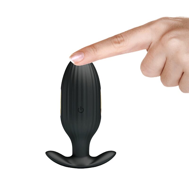 Kelly Rechargeable Anal Vibrator - Black