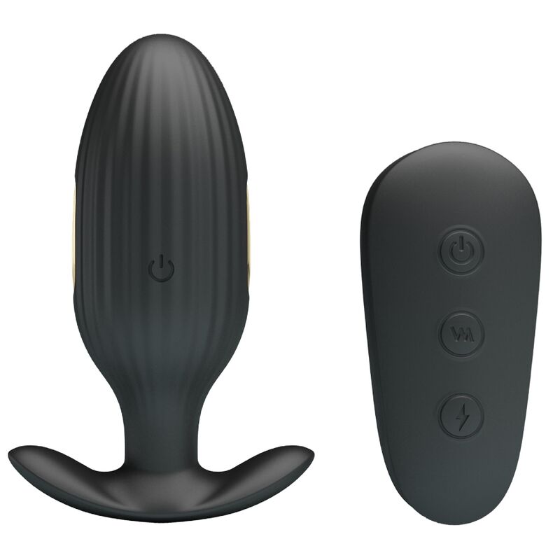 Kelly Rechargeable Anal Vibrator - Black