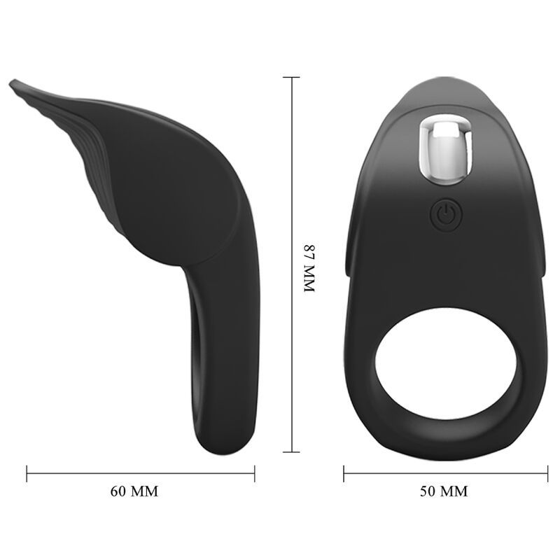 Anillo Vibrador para el Pene Susanna Negro