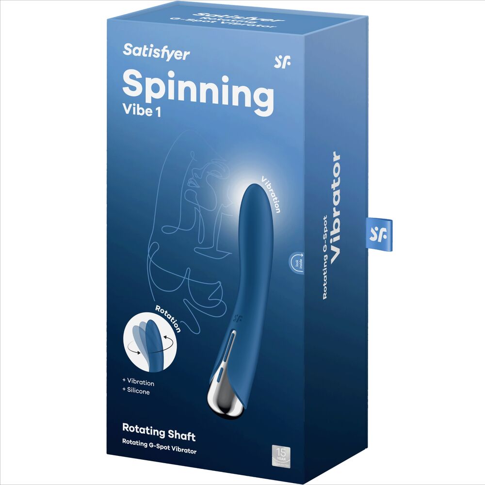 Spinning Vibe 1 Blue G-Spot Vibrator