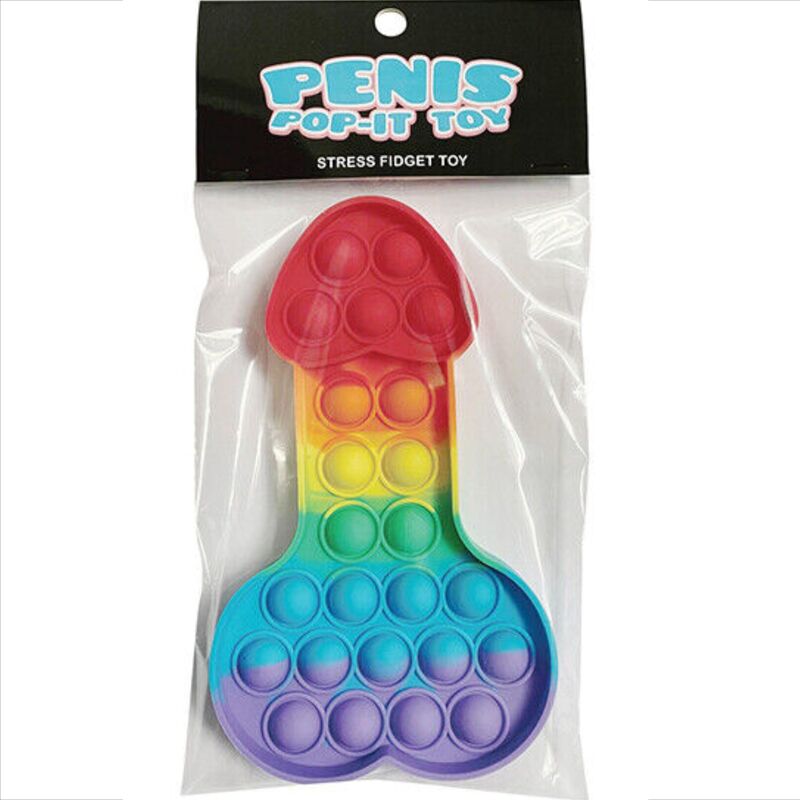 Brinquedo Anti-Stress Pop-It em Forma de Pénis