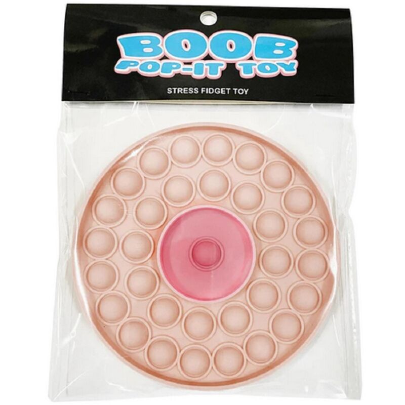 Juguete Sensual Antiestrés Pop-It con Forma de Senos