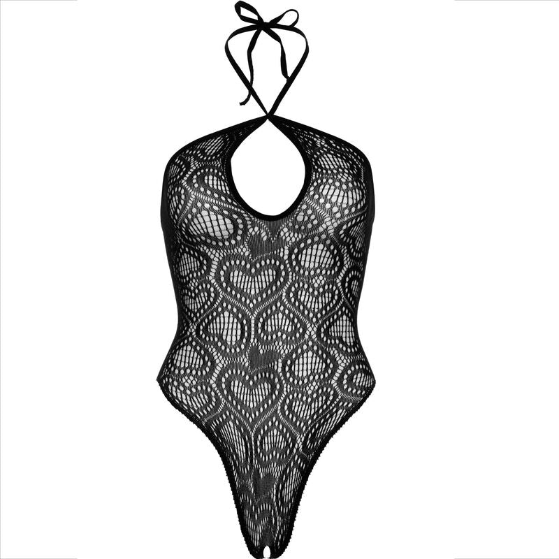 Seductive Black Halter Neck Body Lingerie