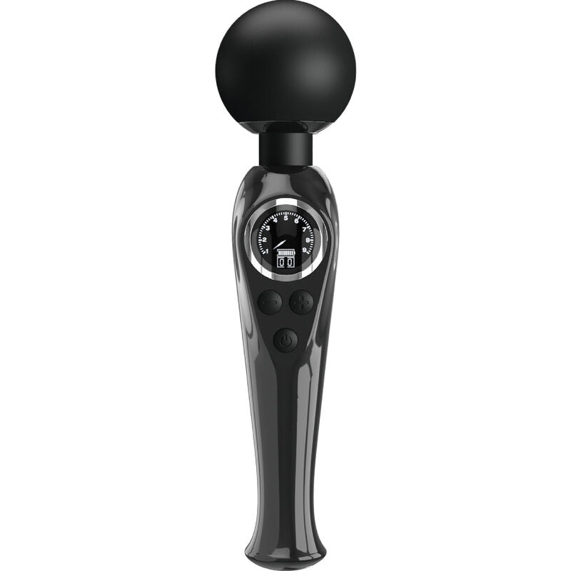 Skyler Vibrating Massage Wand - Black