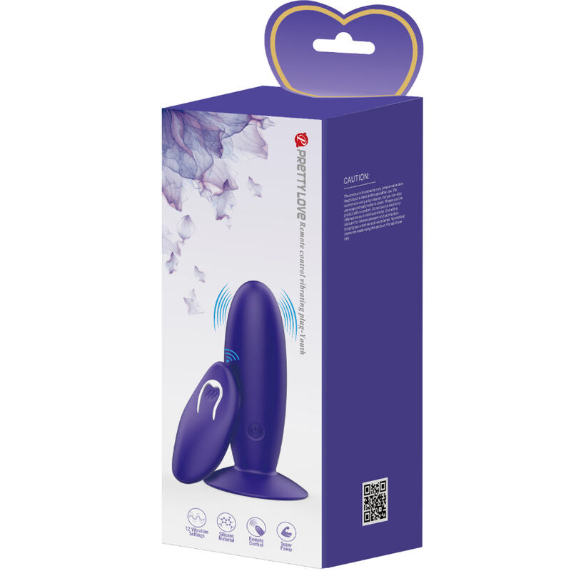 Violet Remote Control Anal Vibrator