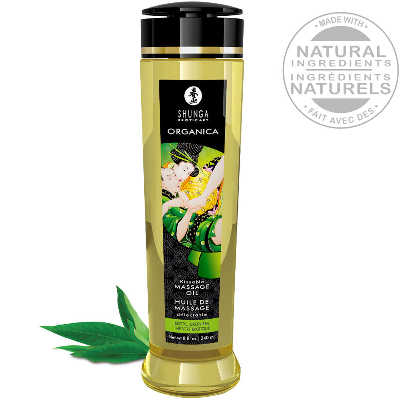 Organic Green Tea Massage Oil 240ml