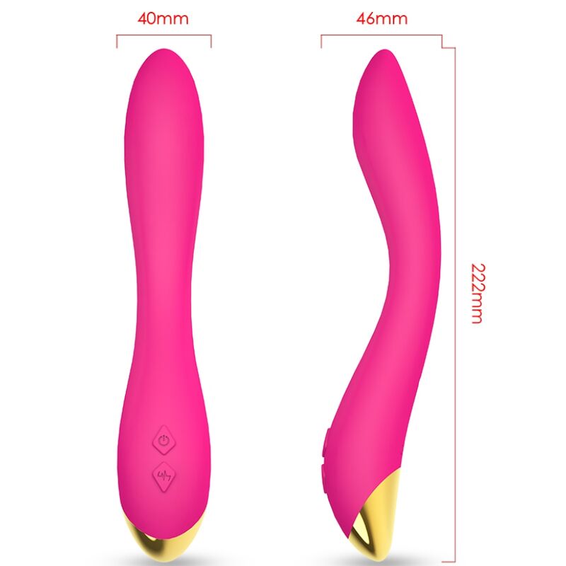 Flamingo Multiposition Vibrator - Fuchsia